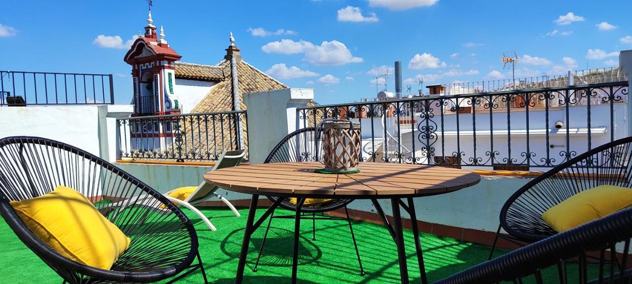 セビリアHostly Orfila 3A-3B Exclusive Penthouse-Center-Fibre-Parking Optionalアパートメント エクステリア 写真