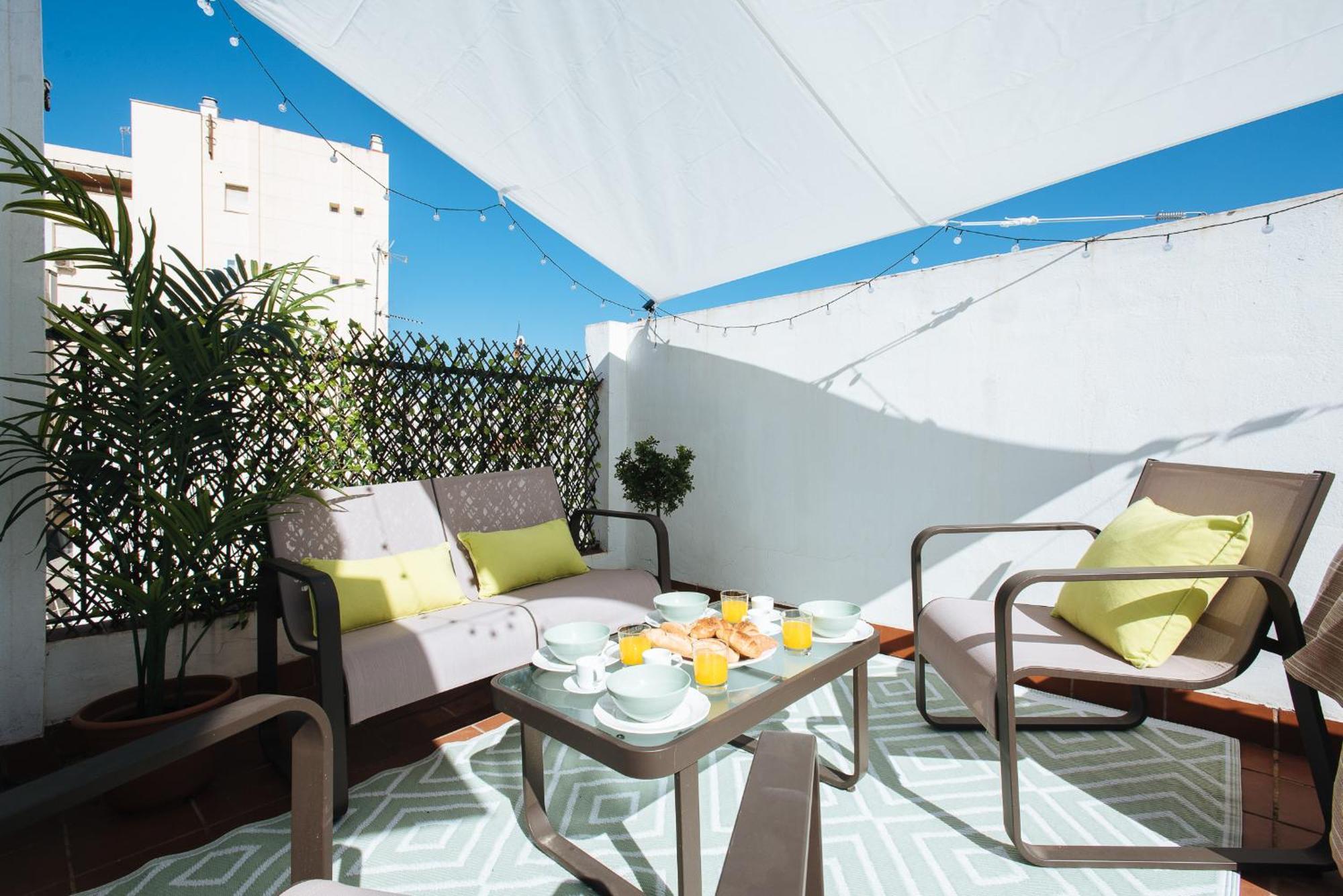 セビリアHostly Orfila 3A-3B Exclusive Penthouse-Center-Fibre-Parking Optionalアパートメント エクステリア 写真